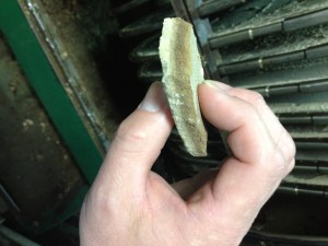 Too thick a precoat, wasting filter aid