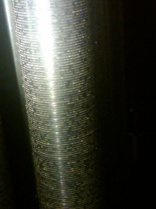 Dirty filter candles causing filtration issues